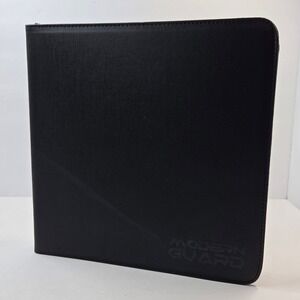 Modern Guard Trading Card Binder 480 Cards Zipper Album 24 Pocket Pages